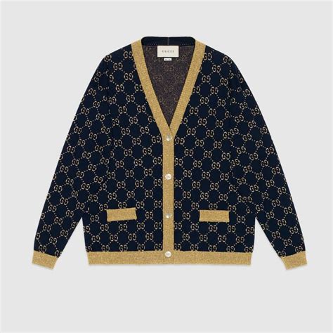 cardigan in seta gucci|gucci women's sweaters.